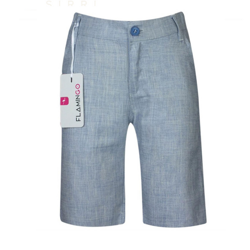 Linen Shorts Light Navy